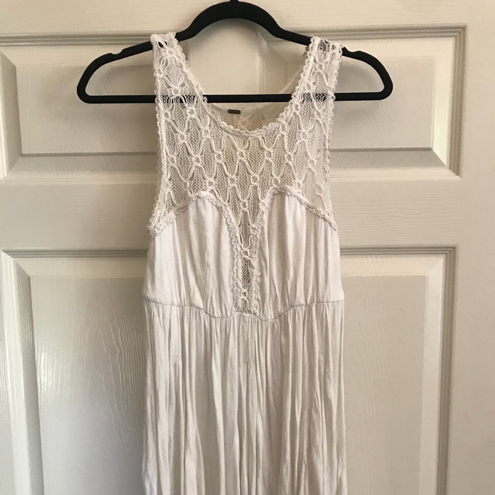 Free People White Dress, Size Small